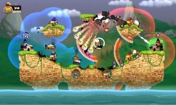 Cannon Brawl Llega Hoy a Nintendo Switch! La mezcla más explosiva de RTS con Artillería Frenética en 2D!